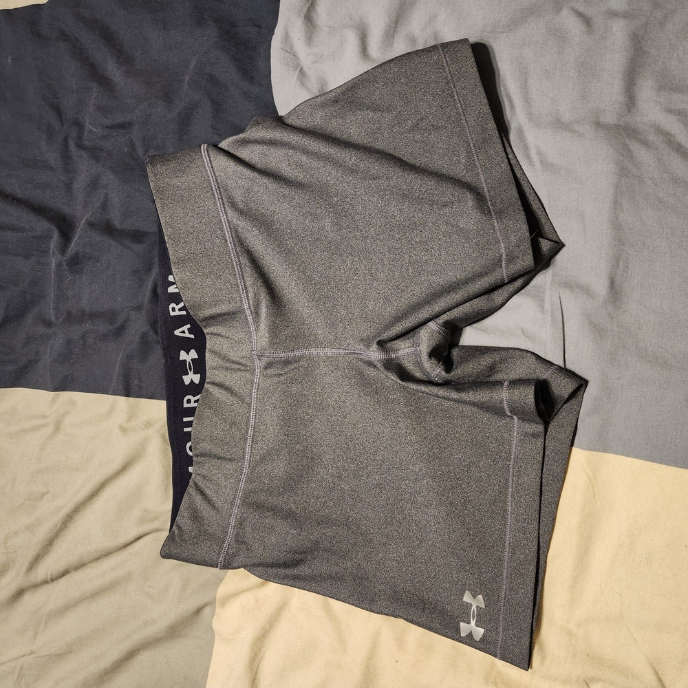 Under Armour Gray Bike Shorts